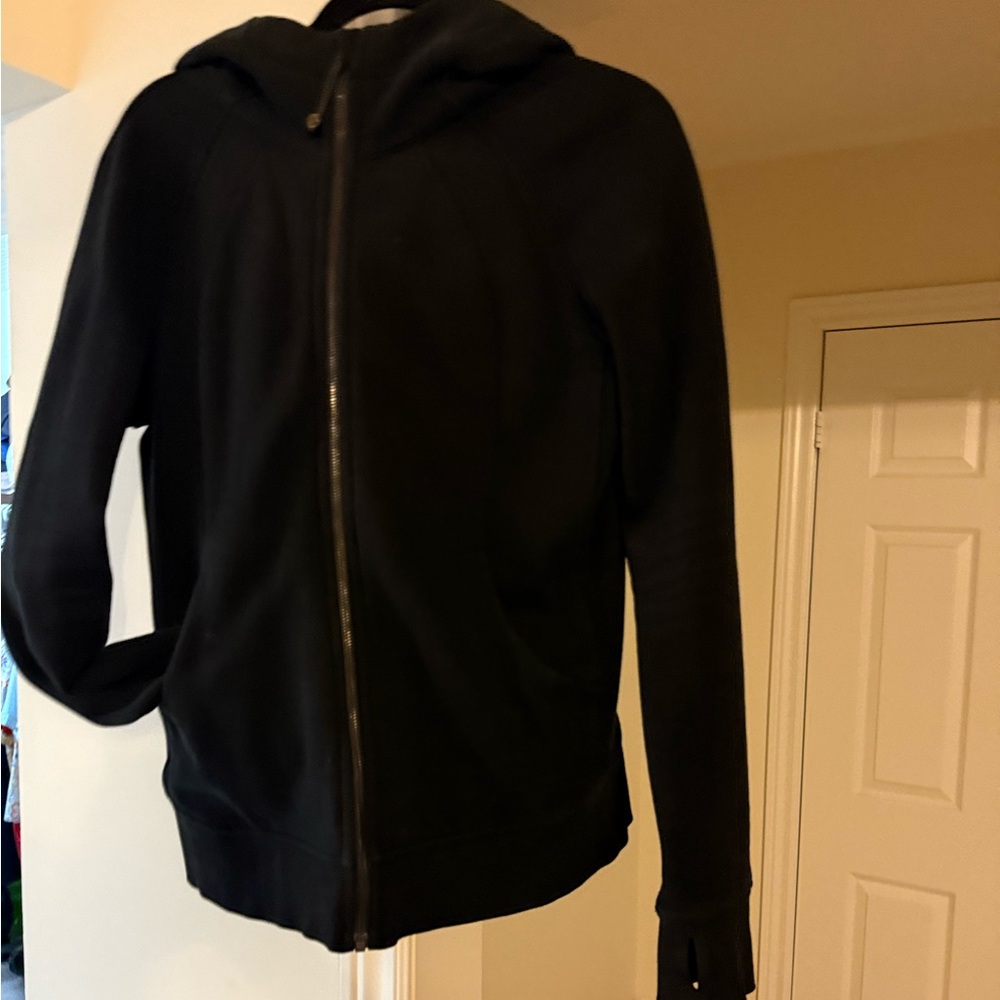 lululemon athletica Black Scuba hoodie zip up